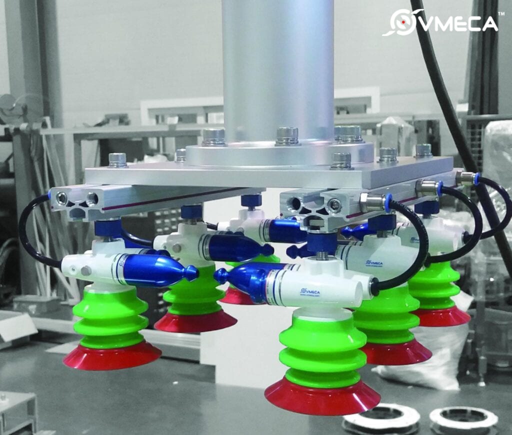 VMECA’s Magic Grippers fitted with level compensators