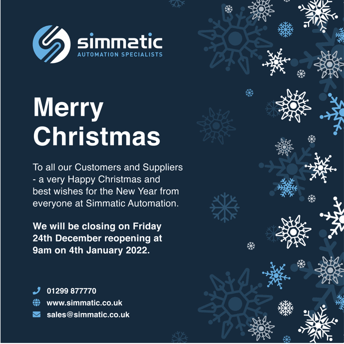 Simmatic Automation Merry Christmas